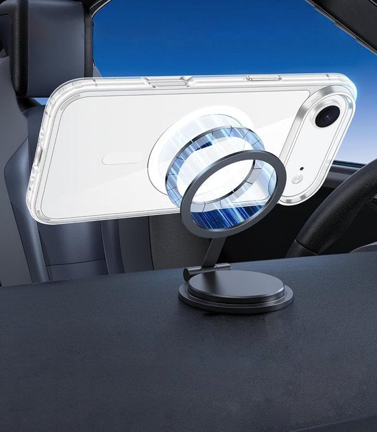iPhone Air Hoesjes – Transparante Backcover – Schokbestendig – MagSafe Compatibel – Helder Transparant-Ilumina Benelux