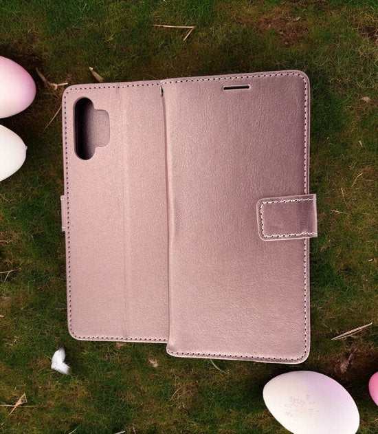 Samsung Galaxy A13 5G Hoesjes – Portemonnee Bookcase – Pasjeshouder – Magneetsluiting – Roségoud-Ilumina Benelux