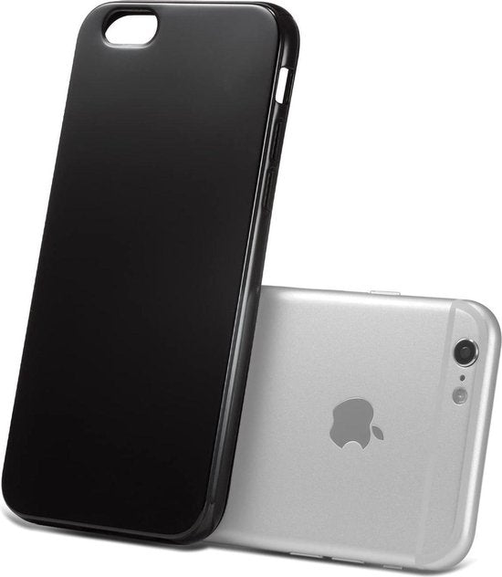 iPhone SE 2020/7/8 Hoesjes – Soft TPU Siliconen Backcover – Schokbestendig – Zwart-Ilumina Benelux