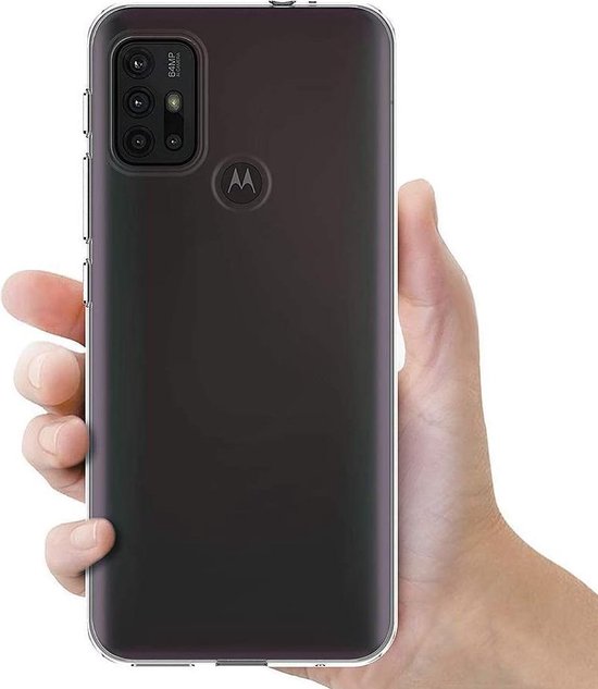 Motorola Moto G30/G20/G10 Hoesjes – Transparante Siliconen Backcover – Inclusief 2 Screenprotectors – Anti Kras-Ilumina Benelux