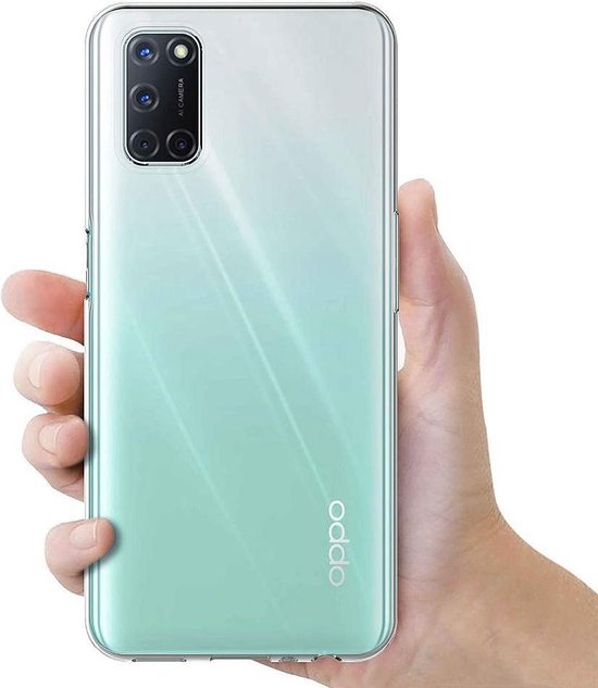 Oppo A52/A72/A92 Hoesjes – Siliconen Backcover – Transparant – Soft TPU – Schokbestendig-Ilumina Benelux