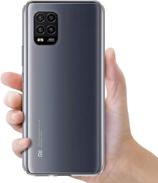 Xiaomi Mi 10 Lite Hoesjes – Siliconen Backcover – Schokbestendig – Transparant-Ilumina Benelux