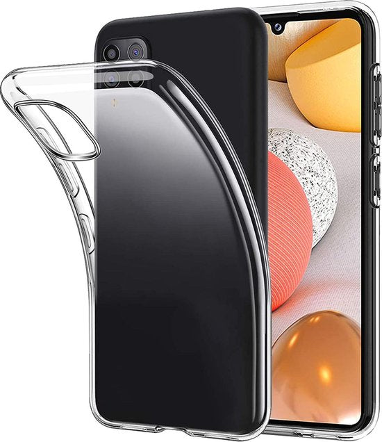Samsung Galaxy A42 5G Hoesjes – Siliconen Backcover – Flexibel – Transparant-Ilumina Benelux
