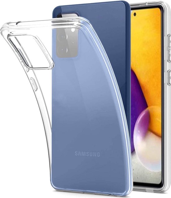 Samsung Galaxy A72 Hoesjes – Transparante Siliconen Backcover – Flexibel – 4G & 5G-Ilumina Benelux