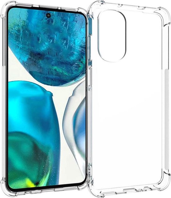Motorola Moto G82 5G Hoesjes – Siliconen Backcover – Schokbestendig – Flexibel – Transparant-Ilumina Benelux