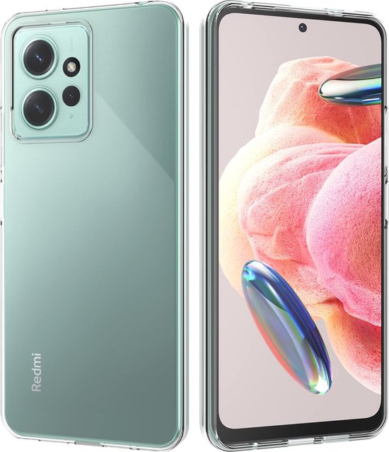 Xiaomi Redmi Note 12 4G Hoesjes – Siliconen Backcover – Flexibel – Transparant – Soft Silicone-Ilumina Benelux