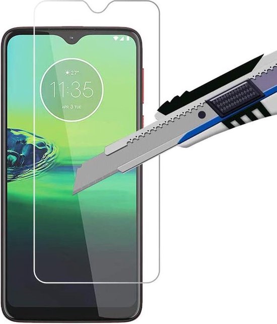 Screenprotector - Geschikt voor Motorola Moto G8 Play - 9H Glas (1-Pack)