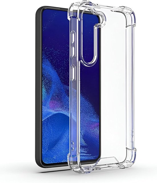 Samsung Galaxy S24 Hoesjes – Crystal Clear Backcover – Schokbestendig – Transparant-Ilumina Benelux