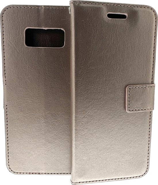 Samsung Galaxy S8 Hoesjes – Portemonnee Book Case – Pasjeshouder – Magneetsluiting – Roségoud-Ilumina Benelux