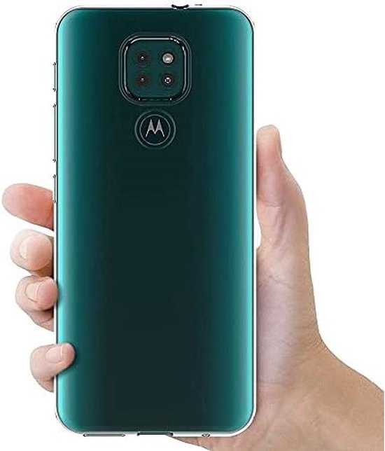 Motorola Moto G9 Play Hoesjes – Siliconen Backcover – Transparant – 6.5 inch – Soft TPU Bescherming-Ilumina Benelux