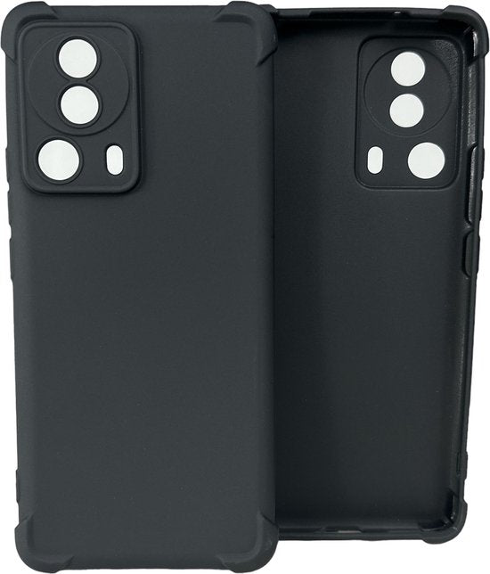 Xiaomi 13 Lite Hoesjes – Soft TPU Siliconen Backcover – Schokbestendig – Zwart-Ilumina Benelux