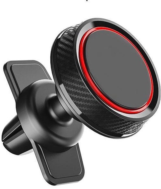 Telefoonhouder auto – Magnetisch – Ventilatierooster – Universeel voor Smartphone – Zwart-Telefoonhouders-Ilumina Benelux