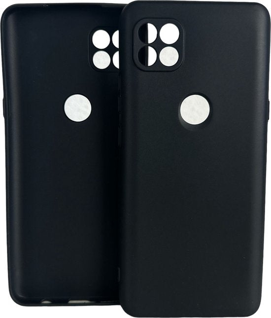 Motorola Moto G 5G Hoesjes – Siliconen Backcover – Schokbestendig – Zwart-Ilumina Benelux