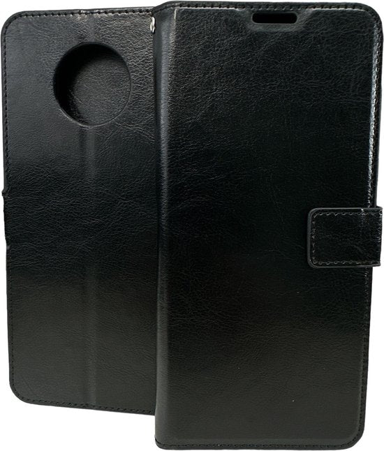 Nokia G50 Hoesjes – Portemonnee Hoes – Pasjeshouder – Inclusief Screenprotector – Zwart-Ilumina Benelux