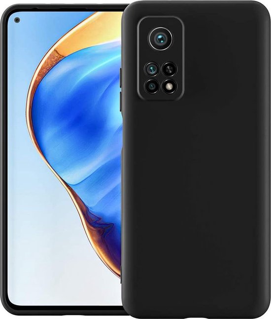 Xiaomi Mi 10T Lite Hoesjes – Siliconen Backcover – Schokbestendig – Zwart-Ilumina Benelux