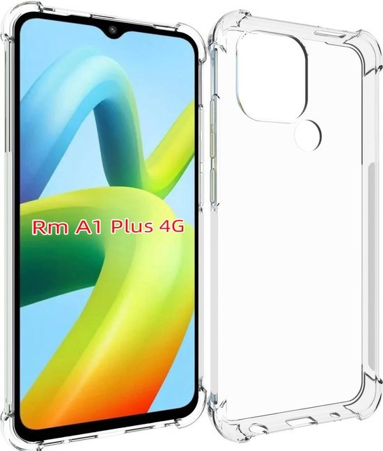 Xiaomi Redmi A1/A2/A1 Plus/A2 Plus Hoesjes – Soft TPU Siliconen Backcover – Schokbestendig – Transparant-Ilumina Benelux