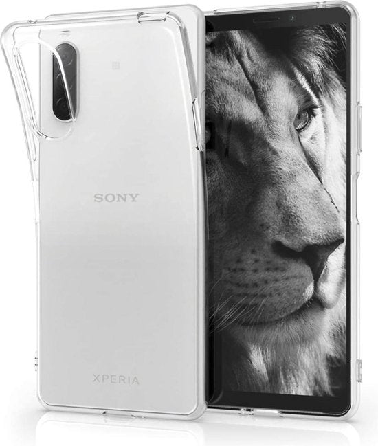 Sony Xperia 10 II Hoesjes – Siliconen Backcover – Transparant – Soft TPU – Schokbestendig-Ilumina Benelux