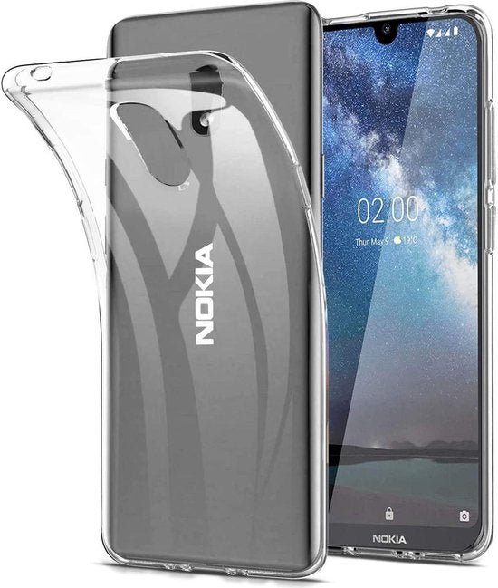 Nokia 1.3 Hoesjes – Siliconen Backcover – Transparant – Flexibel – Schokbestendig-Ilumina Benelux