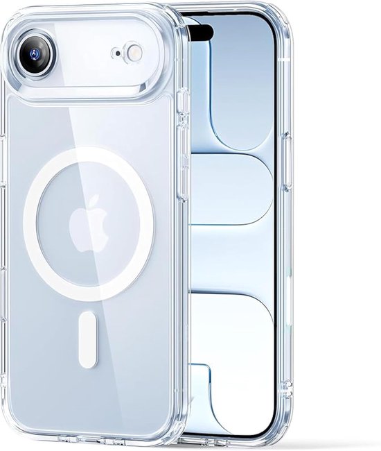 iPhone Air Hoesjes – Transparante Backcover – Schokbestendig – MagSafe Compatibel – Helder Transparant-Ilumina Benelux