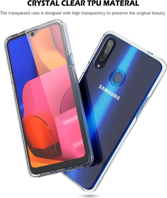 Samsung Galaxy A20s Hoesjes – Backcover – Beschermend – Transparant-Ilumina Benelux