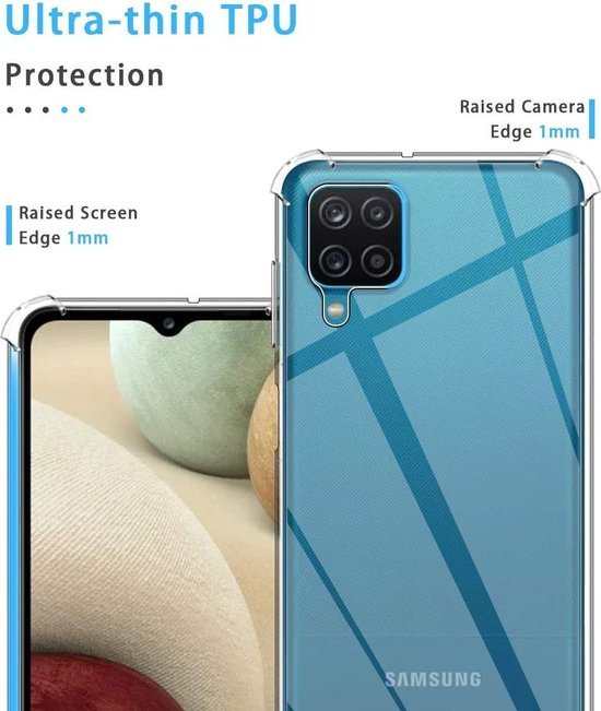 Samsung Galaxy M12 Hoesjes – Siliconen Backcover – Schokbestendig – Flexibel – Transparant-Ilumina Benelux