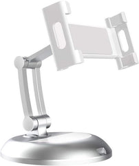 Tablethouder bureau Geschikt voor: tablet / iPad / Samsung Galaxy tab Desktop Tablet Standaard - Home verstelbare bureau of tafel standaard - zilver