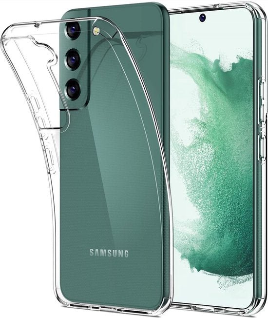 Samsung Galaxy S22 Plus Hoesjes – Siliconen Backcover – Transparant – Soft TPU – Schokbestendig-Ilumina Benelux