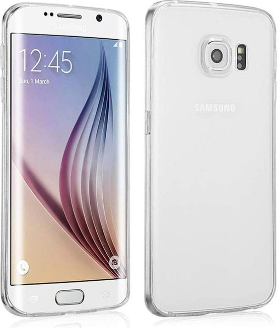 Samsung Galaxy S6 Edge Hoesjes – Siliconen Backcover – Soft Touch – Transparant-Ilumina Benelux