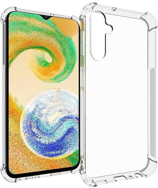 Samsung Galaxy A24 Hoesjes – Schokbestendige Siliconen Backcover – Transparant – Incl. 3x Screenprotector-Ilumina Benelux