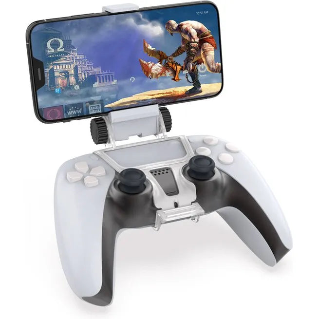 Telefoonhouder Geschikt voor PlayStation 5 Controller – Smartphone Klem voor PS5 DualSense – Mobiele Gaming Houder-Ilumina Benelux