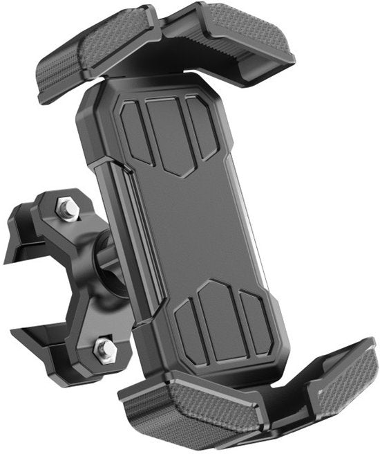 Telefoonhouder fiets – Stuurhouder – Schokbestendig – 360° draaibaar – Universeel voor iPhone & Samsung – Zwart-Ilumina Benelux