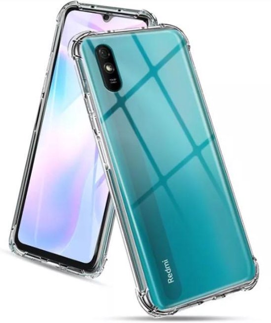 Xiaomi Mi 9 Lite Hoesjes – Siliconen Backcover – Schokbestendig Anti-Shock Bumper – Transparant-Ilumina Benelux