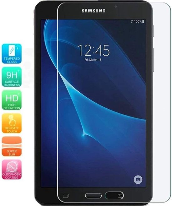 Screenprotector – Geschikt voor Samsung Galaxy Tab A 7.0 T280/T285 – Gehard Glas – Anti-kras – Tempered Glas – 1 Stuk-tabletscreenprotectors-Ilumina Benelux