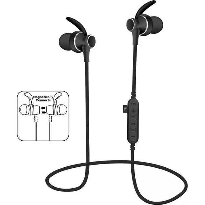 Mingge MS-T4 Draadloze Bluetooth Oordopjes – Sport Bluetooth Headset – Zwart-Ilumina Benelux