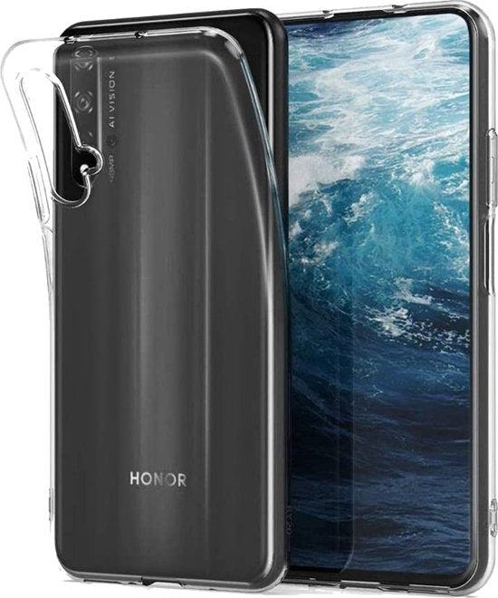 Huawei Nova 5T Hoesjes – Siliconen Backcover – Transparant – Soft TPU – Schokbestendig-Ilumina Benelux
