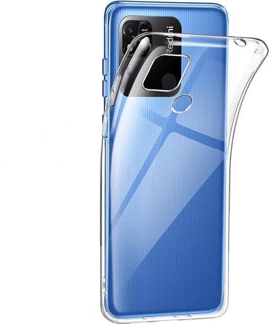 Xiaomi Redmi 10A Hoesjes – Siliconen Backcover – Flexibel – Transparant – Clear-Ilumina Benelux