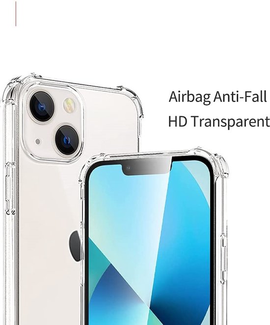 iPhone 13 Pro Max Hoesjes – Soft TPU Siliconen Backcover – Schokbestendig – Transparant-Ilumina Benelux