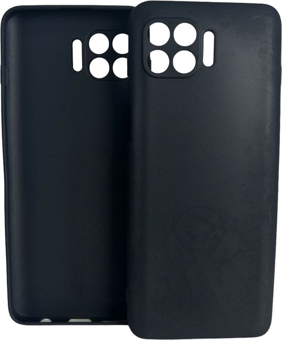 Motorola Moto G 5G Plus Hoesjes – Siliconen Backcover – Soft Silicone – Schokbestendig – Zwart-Ilumina Benelux