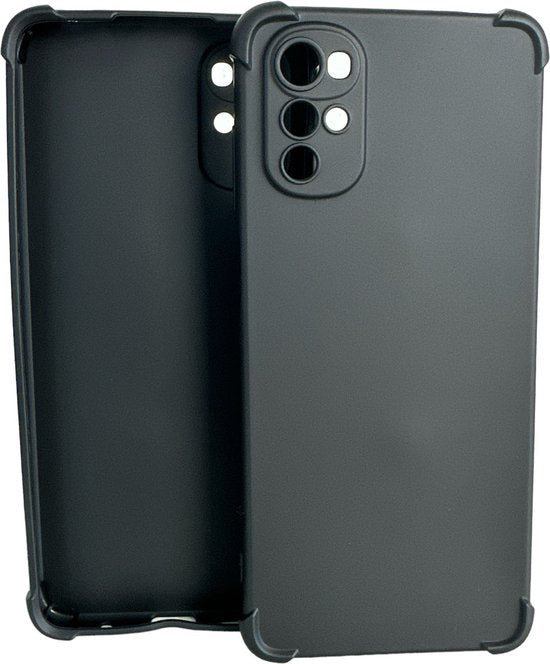 Motorola Moto G22 5G Hoesjes – Siliconen Backcover – Flexibel – Schokbestendig – Zwart-Ilumina Benelux
