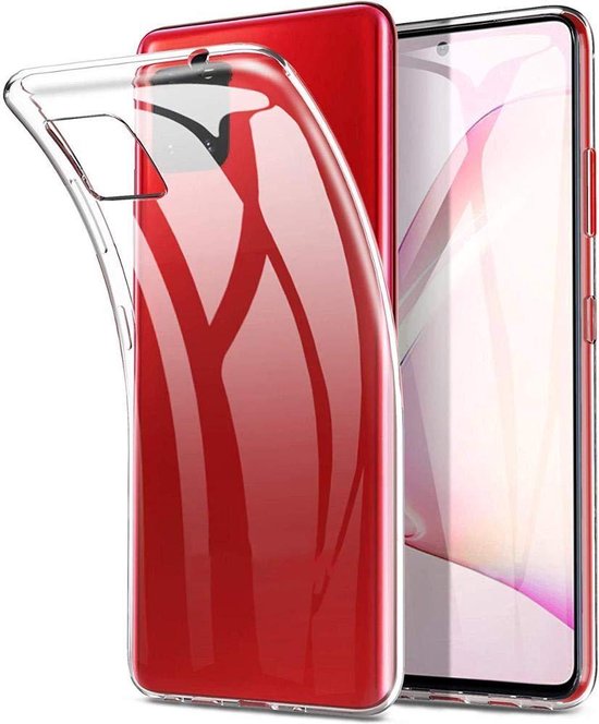 Samsung Galaxy Note 10 Lite Hoesjes – Transparante Siliconen Backcover – Flexibel – Schokbestendig-Ilumina Benelux