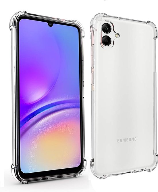Samsung Galaxy A05 Hoesjes – Transparante Siliconen Backcover – Flexibel – Schokbestendig-Ilumina Benelux