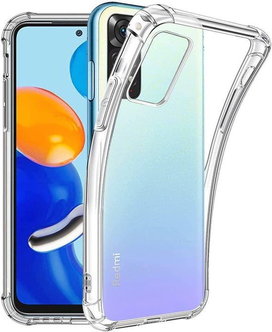 Xiaomi Redmi Note 11 4G/11S Hoesjes – Soft TPU Siliconen Backcover – Schokbestendig – Transparant-Ilumina Benelux