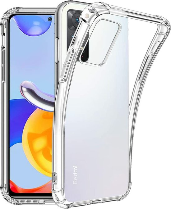 Xiaomi Redmi Note 11 Pro/11 Pro 5G Hoesjes – Transparante TPU Siliconen Backcover – Schokbestendig – Soft Case-Ilumina Benelux