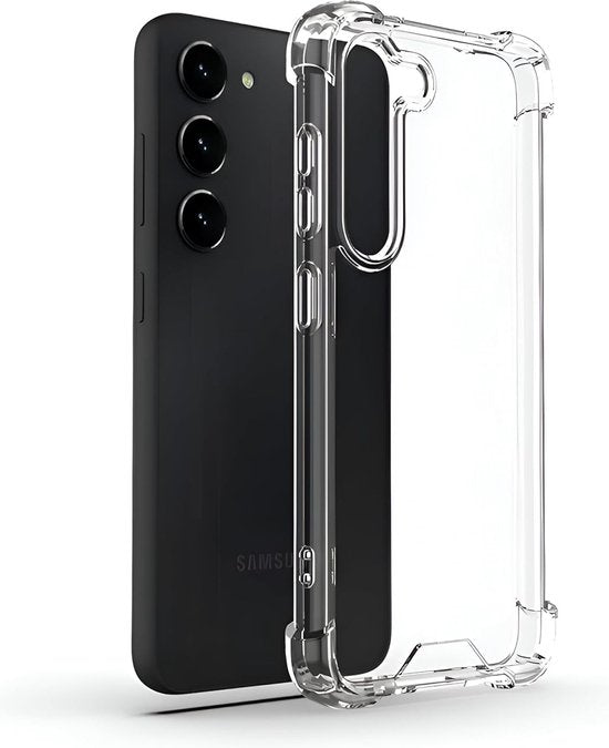 Samsung Galaxy S24 Plus Hoesjes – Crystal Clear Backcover – Schokbestendig – Transparant-Ilumina Benelux