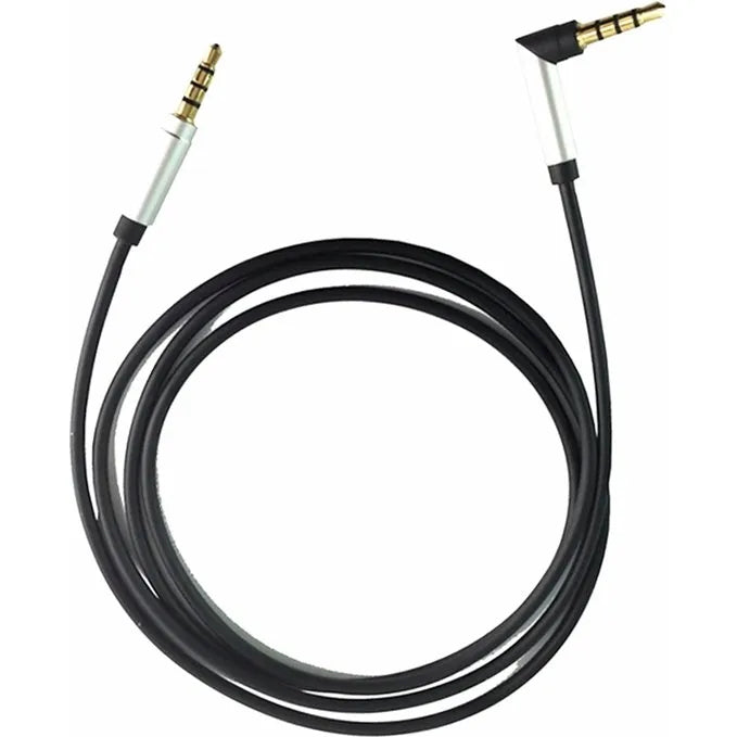 AUX Kabel 2 Meter - 3.5mm Jack naar Jack Audio Kabel - Stereo Geluid - Geschikt voor Auto, Smartphone, Tablet, Laptop, Speaker & Koptelefoon-Ilumina Benelux