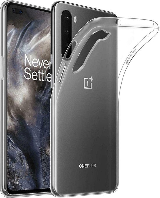 OnePlus Nord Hoesjes – Siliconen Backcover – Transparant – Soft TPU – Dun & Flexibel-Ilumina Benelux