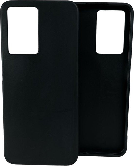 OnePlus Nord 2T Hoesjes – Siliconen Backcover – Soft Silicone – Schokbestendig – Zwart-Ilumina Benelux