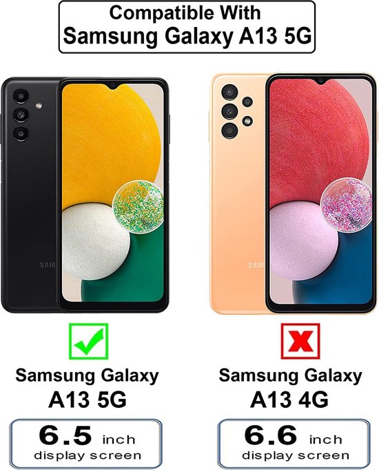 Samsung Galaxy A13 5G / A04s Hoesjes – Siliconen Backcover – Schokbestendig – Flexibel – Transparant-Ilumina Benelux