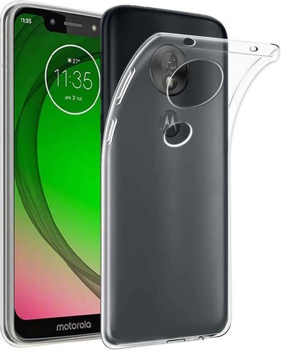 Motorola Moto G7/G7 Plus Hoesjes – Siliconen Backcover – Transparant – Flexibel – Anti Kras-Ilumina Benelux