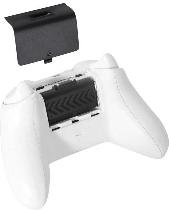 Xbox oplaadstation – Docking station – Geschikt voor Xbox Series X/S & One – 2x 800mAh accu + 4 kapjes – LED – Zwart-Oplaadstation controllers-Ilumina Benelux
